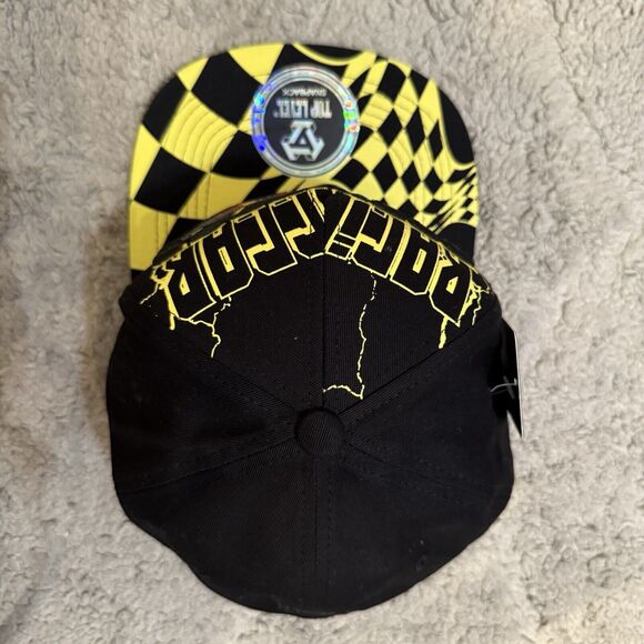 NWT Top Level Racing Car 1992 Flames Graphic Print Snap Back Hat‎ One Size - Picture 4 of 16